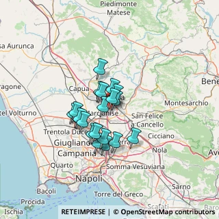 Mappa Via Sapienza, 81020 San Marco Evangelista CE, Italia (10.012)