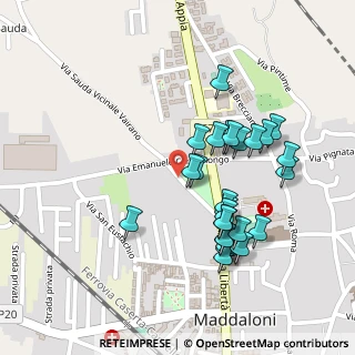 Mappa Via Francesco Imposimato, 81024 Maddaloni CE, Italia (0.23571)