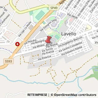Mappa Via Roma, 171, 85024 Lavello, Potenza (Basilicata)