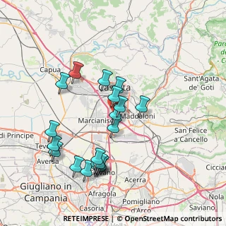 Mappa Via Domenico Gentile, 81020 San Nicola La Strada CE, Italia (8.0645)