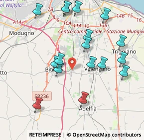 Mappa Traversa II a Strada Provinciale Ceglie Loseto, 70129 Bari BA, Italia (4.54941)