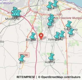 Mappa Traversa II a Strada Provinciale Ceglie Loseto, 70129 Bari BA, Italia (5.29294)