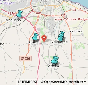 Mappa Traversa II a Strada Provinciale Ceglie Loseto, 70129 Bari BA, Italia (3.52727)