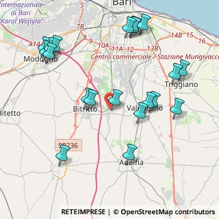 Mappa Traversa II a Strada Provinciale Ceglie Loseto, 70129 Bari BA, Italia (5.058)
