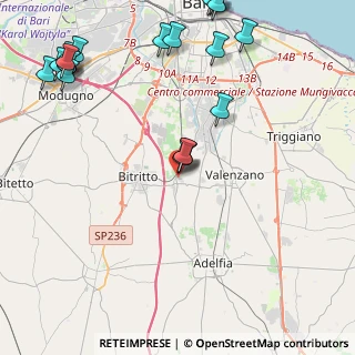 Mappa Traversa II a Strada Provinciale Ceglie Loseto, 70129 Bari BA, Italia (6.3075)