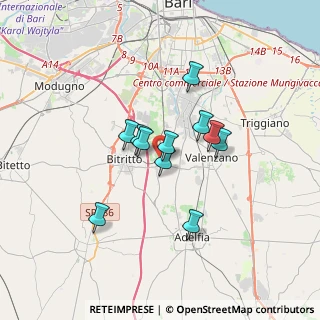 Mappa Traversa II a Strada Provinciale Ceglie Loseto, 70129 Bari BA, Italia (2.66818)