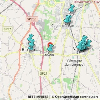 Mappa Via Virgilio Chini, 70129 Bari BA, Italia (2.60938)