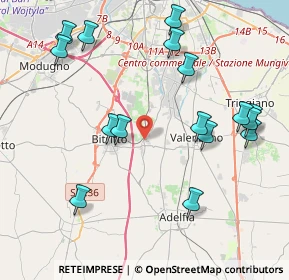 Mappa Via Virgilio Chini, 70129 Bari BA, Italia (4.94188)