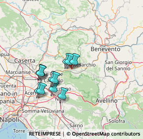 Mappa Strada Comunale Capo Santa Maria, 83017 Paolisi BN, Italia (12.75083)