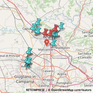 Mappa Via Francesco Rao, 81020 Capodrise CE, Italia (7.14353)