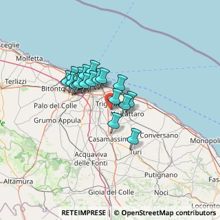 Mappa 70010 Capurso BA, Italia (10.39579)