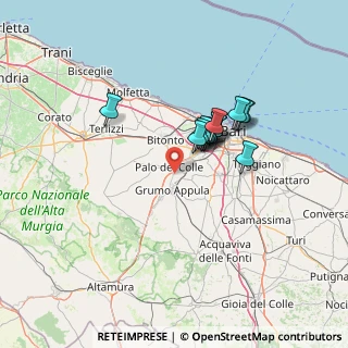 Mappa 70020 Palo del Colle BA, Italia (10.73786)