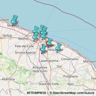 Mappa Via Santo Carlo, 70100 Capurso BA, Italia (12.53)