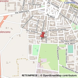 Mappa Via Casamassima, 94, 70010 Capurso, Bari (Puglia)