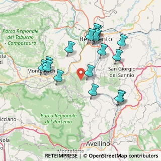 Mappa Via Palo, 82010 Ceppaloni BN, Italia (8.02471)