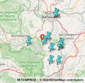 Mappa Via Roma, 82010 Ceppaloni BN, Italia (6.96091)