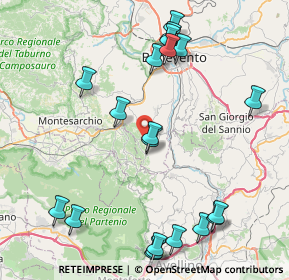 Mappa Via Palo, 82010 Ceppaloni BN, Italia (10.593)