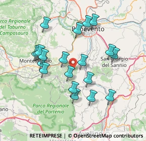 Mappa Via Roma, 82010 Ceppaloni BN, Italia (7.505)