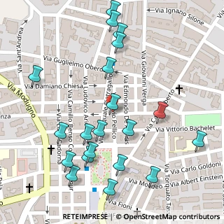 Mappa Via Silvio Pellico, 70020 Bitritto BA, Italia (0.161)