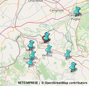 Mappa Via Orazio Flacco, 85024 Lavello PZ, Italia (16.53385)