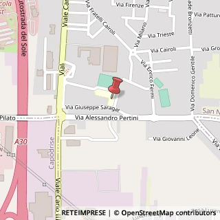 Mappa Via Francesco Evangelista, 2, 81020 Capodrise, Caserta (Campania)