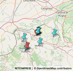 Mappa Via Balda, 85024 Lavello PZ, Italia (8.31182)