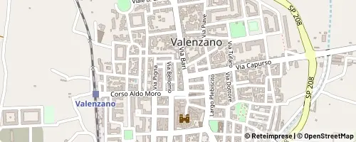 Mappa Valenzano