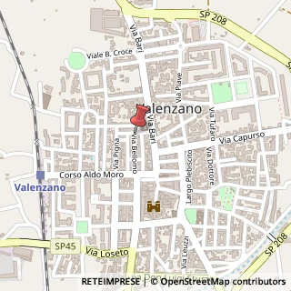 Mappa Via Borgo d'Aloia, 16, 70010 Valenzano, Bari (Puglia)