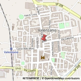 Mappa Via Bari,  36, 70010 Valenzano, Bari (Puglia)