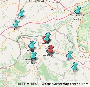 Mappa Via Lazio, 85024 Lavello PZ, Italia (14.60867)