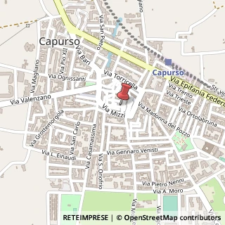 Mappa Vicolo Pappacoda,  22, 70010 Capurso, Bari (Puglia)