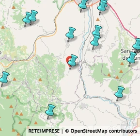 Mappa Via Cretazzo, 82014 Ceppaloni BN, Italia (6.6)