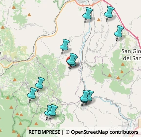 Mappa Via Cretazzo, 82014 Ceppaloni BN, Italia (4.59231)