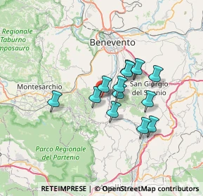 Mappa Via Cretazzo, 82014 Ceppaloni BN, Italia (5.44923)
