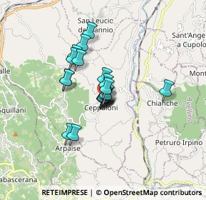 Mappa Via Cretazzo, 82014 Ceppaloni BN, Italia (1.148)