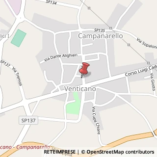 Mappa Via G. Galilei, 13, 83030 Venticano, Avellino (Campania)