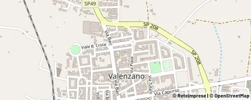 Mappa Valenzano