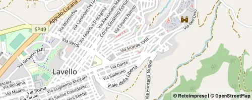 Mappa Lavello