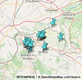 Mappa Corso Vittorio Emanuele II, 85024 Lavello PZ, Italia (10.1325)