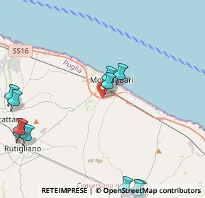 Mappa Vicinale del Conte, 70042 Mola di Bari BA, Italia (6.08455)