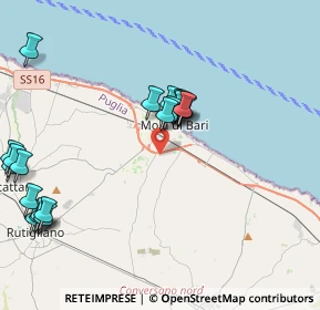 Mappa Vicinale del Conte, 70042 Mola di Bari BA, Italia (5.0465)