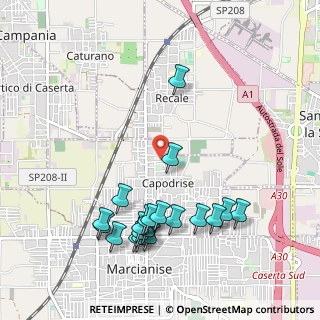 Mappa Via Cavalcatoio, 81020 Capodrise CE, Italia (1.2165)