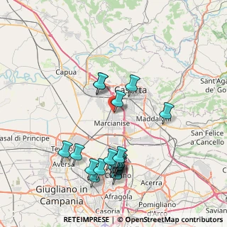 Mappa Via Cavalcatoio, 81020 Capodrise CE, Italia (8.9895)