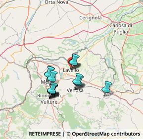 Mappa Via Francesco Petrarca, 85024 Lavello PZ, Italia (11.73353)