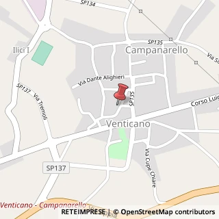 Mappa Via G. Galilei, 12, 83030 Venticano, Avellino (Campania)