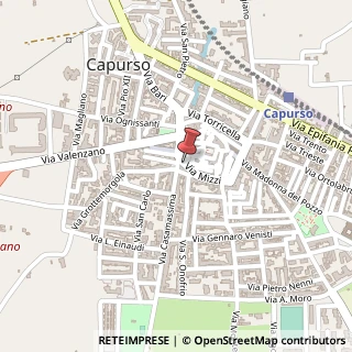 Mappa Via Mizzi, 85, 70010 Capurso, Bari (Puglia)