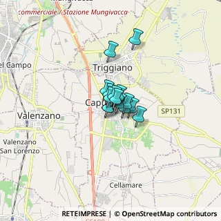 Mappa Via Pappacoda, 70010 Capurso BA, Italia (0.692)