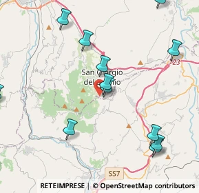 Mappa Via Fondovalle, 82018 San Nazzaro BN, Italia (5.09333)