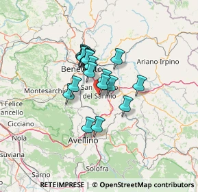 Mappa Via Fondovalle, 82018 San Nazzaro BN, Italia (9.461)