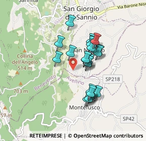 Mappa Via Fondovalle, 82018 San Nazzaro BN, Italia (0.74)